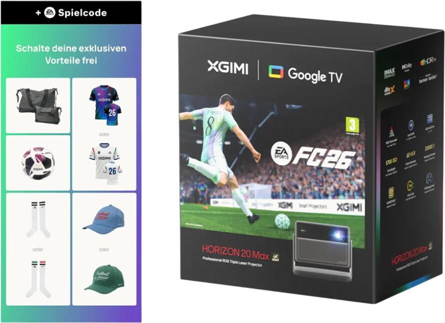 XGIMI Horizon 20 Max Limited Edition FC26 XGIMI Horizon 20 Max Limited Edition FC26