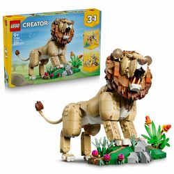 LEGO Creator 3-in-1 Savvaļas dzīvnieki: Majestātiskais lauva (31386) LEGO Creator 3-in-1 Savvaļas dzīvnieki: Majestātiskais lauva (31386)