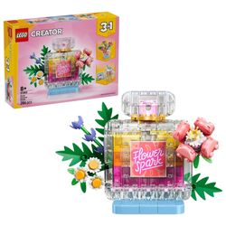 LEGO Creator 3-in-1 Parfimērijas pudele ar ziedu dekoru (31383) LEGO Creator 3-in-1 Parfimērijas pudele ar ziedu dekoru (31383)
