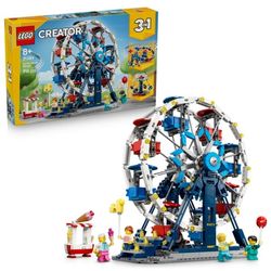 LEGO Creator 3-in-1 Leģendārais panorāmas rats (31389) LEGO Creator 3-in-1 Leģendārais panorāmas rats (31389)
