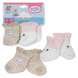 Zapf Creation BABY born Mode - Zeķes Aitas 2 Pāri 43 cm (839041) Zapf Creation BABY born Mode - Zeķes Aitas 2 Pāri 43 cm (839041)