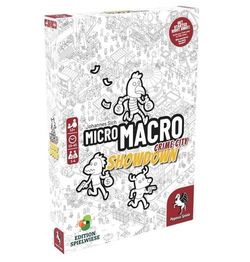 Pegasus Spiele MicroMacro: Crime City 4 Showdown (Edition Spielwiese) Angļu Pegasus Spiele MicroMacro: Crime City 4 Showdown (Edition Spielwiese) Angļu