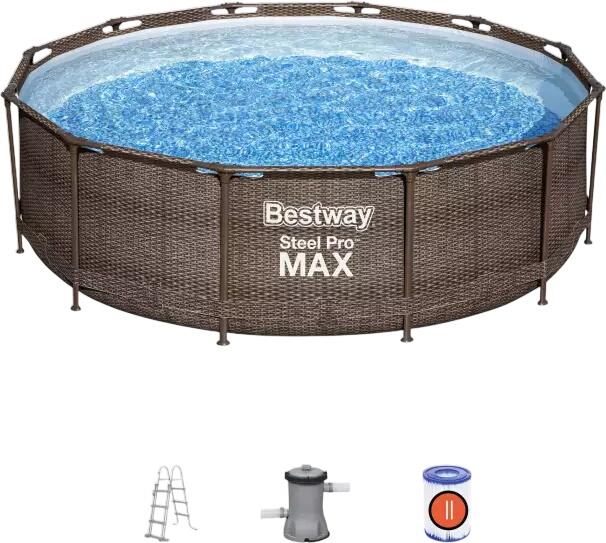 Bestway Steel Pro MAX Baseina komplekts (561AM) Bestway Steel Pro MAX Baseina komplekts (561AM)