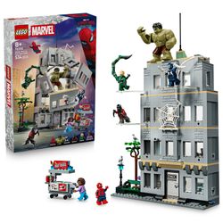 LEGO Marvel Lielā Cīņa: Zirnekļcilvēks pret Halku (76350) LEGO Marvel Lielā Cīņa: Zirnekļcilvēks pret Halku (76350)