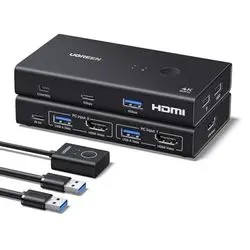 UGREEN HDMI KVM slēdzis (75246) UGREEN HDMI KVM slēdzis (75246)