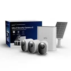 Arlo Ultra 3 3er komplekts ar saules paneli (VMC5350-111EUS) Arlo Ultra 3 3er komplekts ar saules paneli (VMC5350-111EUS)