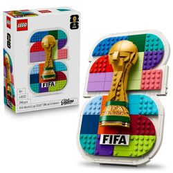 LEGO Editions Oficiālais FIFA Pasaules kausa 2026 emblēma (43032) LEGO Editions Oficiālais FIFA Pasaules kausa 2026 emblēma (43032)