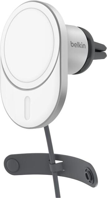 Belkin Magnetiskais bezvadu automašīnas lādētājs ar Qi2 15W Belkin Magnetiskais bezvadu automašīnas lādētājs ar Qi2 15W