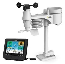 Bresser National Geographic WLAN krāsu meteoroloģiskā stacija (9080600) Bresser National Geographic WLAN krāsu meteoroloģiskā stacija (9080600)