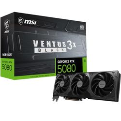 MSI GeForce RTX 5080 VENTUS 3X OC 16GB (V531-680) MSI GeForce RTX 5080 VENTUS 3X OC 16GB (V531-680)