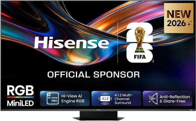 Hisense 65\" RGB MiniLED Smart TV 4K 170 Hz 65UR9S Hisense 65\" RGB MiniLED Smart TV 4K 170 Hz 65UR9S