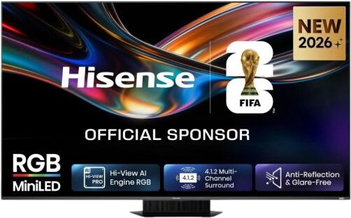 Hisense 75" UR9S RGB MiniLED Smart TV 75UR9S Hisense 75" UR9S RGB MiniLED Smart TV 75UR9S