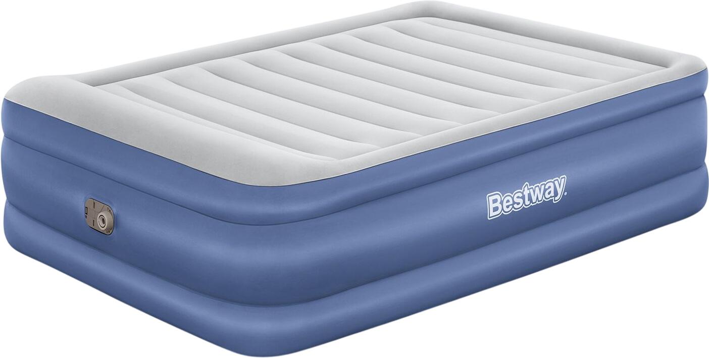 Bestway TriTech dubultā gaisa gulta ar integrētu elektrisko sūkni 203 x 152 x 61 cm (67690_26) Bestway TriTech dubultā gaisa gulta ar integrētu elektrisko sūkni 203 x 152 x 61 cm (67690_26)