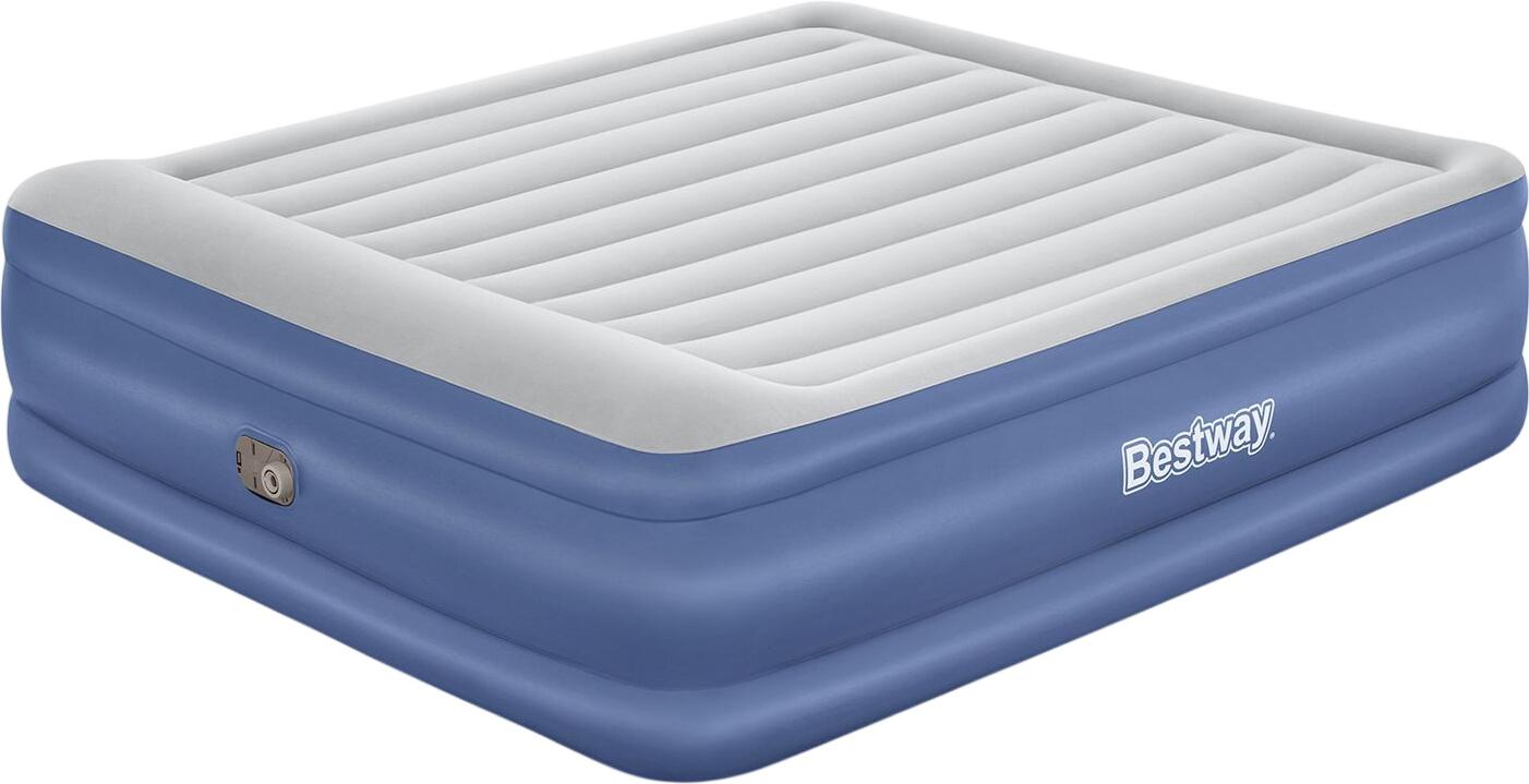 Bestway TriTech divguļamā gulta ar integrētu elektrisko pumpi 203 x 193 x 56 cm (67692_26) Bestway TriTech divguļamā gulta ar integrētu elektrisko pumpi 203 x 193 x 56 cm (67692_26)