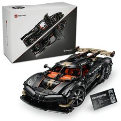 LEGO Technic Koenigsegg Sadair's Spear hipersporta automobilis (42232) LEGO Technic Koenigsegg Sadair's Spear hipersporta automobilis (42232)