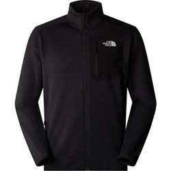 The North Face Crest flīsa jaka ar pilnu rāvējslēdzēju vīriešiem The North Face Crest flīsa jaka ar pilnu rāvējslēdzēju vīriešiem