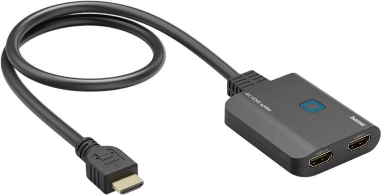 Hama 4K-HDMI-Sadalītājs (00205284) Hama 4K-HDMI-Sadalītājs (00205284)