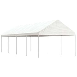 vidaXL Paviljons ar jumtu Balts 8,92 x 4,08 x 3,22 m Polietilēns (3155512) vidaXL Paviljons ar jumtu Balts 8,92 x 4,08 x 3,22 m Polietilēns (3155512)