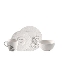Villeroy & Boch Manufacture Mickey Mouse brokastu serviss 4-daļīgs (1047208704) Villeroy & Boch Manufacture Mickey Mouse brokastu serviss 4-daļīgs (1047208704)