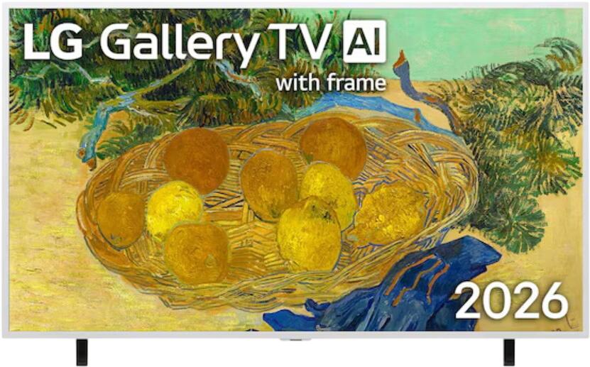 LG 55" Gallery TV AI mit rāmi LX7 4K ART TV 2026 55LX7B6LA LG 55" Gallery TV AI mit rāmi LX7 4K ART TV 2026 55LX7B6LA