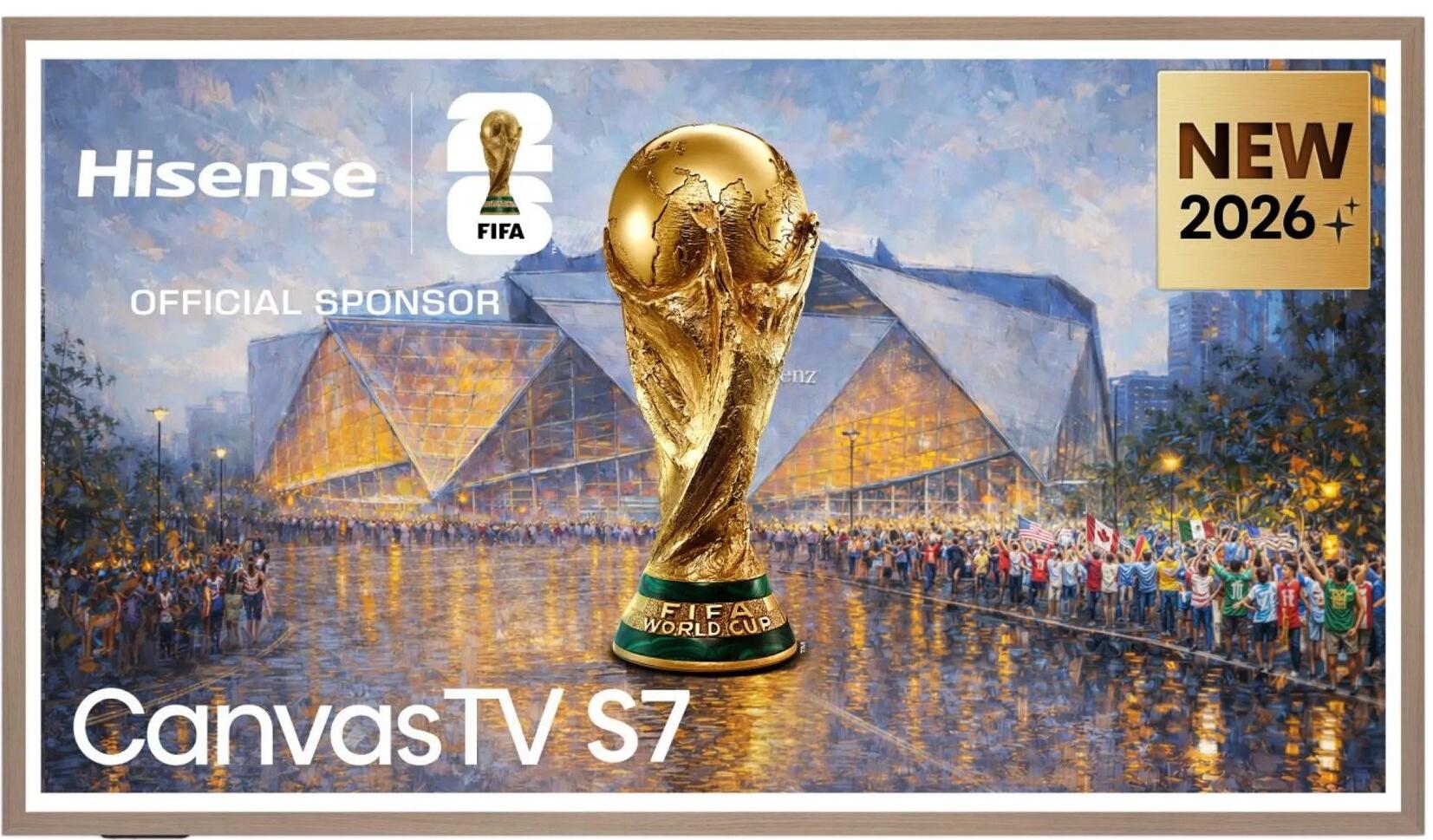 Hisense 55\" S7DS Canvas TV 4K 144 Hz 55S7DS Hisense 55\" S7DS Canvas TV 4K 144 Hz 55S7DS