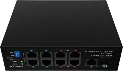 Lanberg ILFE-8P-1GE-1S-120