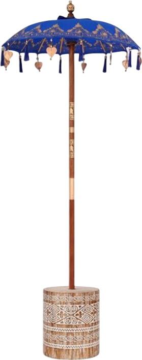 vidaXL Baliniešu saulessargs ar pamatni 95 x 95 x 260 cm (3356911) vidaXL Baliniešu saulessargs ar pamatni 95 x 95 x 260 cm (3356911)