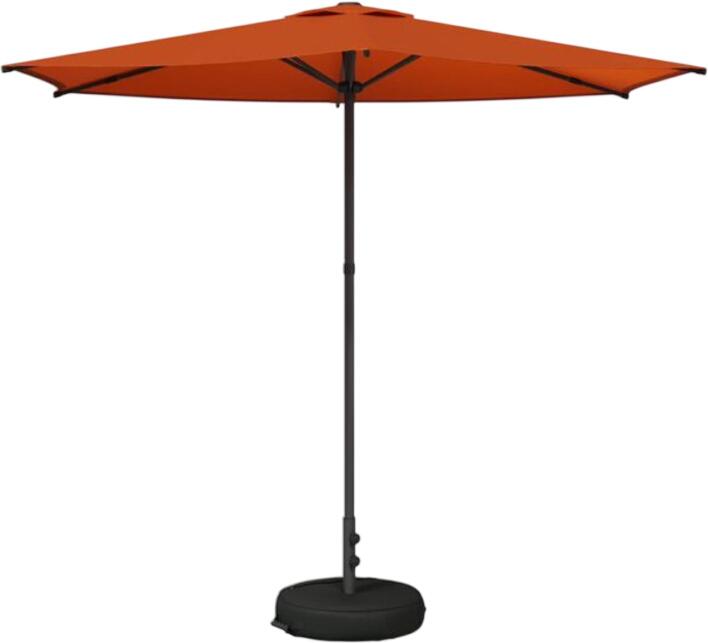 vidaXL dārza saulessargs ar pamatni taisnstūra poliesters 270 x 270 cm vidaXL dārza saulessargs ar pamatni taisnstūra poliesters 270 x 270 cm