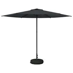 vidaXL dārza saulessargs ar pamatni 300 x 300 cm vidaXL dārza saulessargs ar pamatni 300 x 300 cm