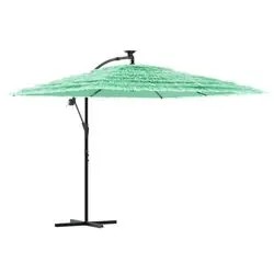 vidaXL Saulessargs ar tērauda mastu 269x269x235 cm (4005080) vidaXL Saulessargs ar tērauda mastu 269x269x235 cm (4005080)
