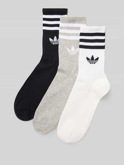 Adidas 3-Strīpu Crew Zeķes 3er Iepakojums Adidas 3-Strīpu Crew Zeķes 3er Iepakojums