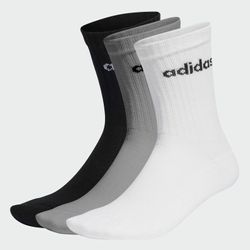 Adidas Linear Crew polsterētas zeķes 3 gab. komplekts Adidas Linear Crew polsterētas zeķes 3 gab. komplekts