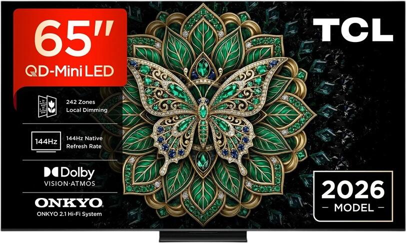 TCL 65" C6K Pro Premium QD-MiniLED TV 65C6K Pro TCL 65" C6K Pro Premium QD-MiniLED TV 65C6K Pro
