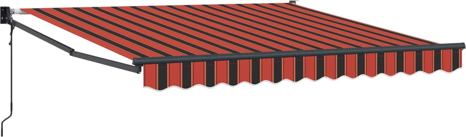 vidaXL Izvelkama markīze oranža 300 x 250 cm (3329948)
