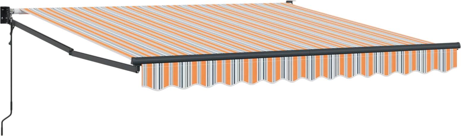 vidaXL Izvelkama markīze daudzkrāsaina 350 x 250 cm (3330296) vidaXL Izvelkama markīze daudzkrāsaina 350 x 250 cm (3330296)