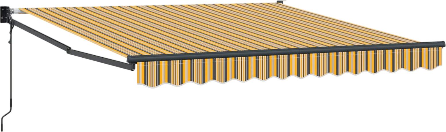 vidaXL Izvelkama markīze daudzkrāsaina 350 x 250 cm (3330314) vidaXL Izvelkama markīze daudzkrāsaina 350 x 250 cm (3330314)