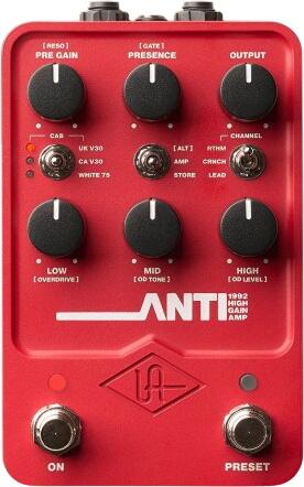 Universal Audio ANTI 1992 High Gain Amp Universal Audio ANTI 1992 High Gain Amp