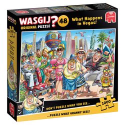 Jumbo Wasgij Original Puzzle 48 - Kas notiek Vegasā! 1000 gabali Jumbo Wasgij Original Puzzle 48 - Kas notiek Vegasā! 1000 gabali