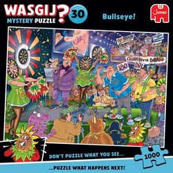Jumbo Wasgij Mystery Puzzle 30 - Pilnīgs trāpījums! 1000 gabali Jumbo Wasgij Mystery Puzzle 30 - Pilnīgs trāpījums! 1000 gabali