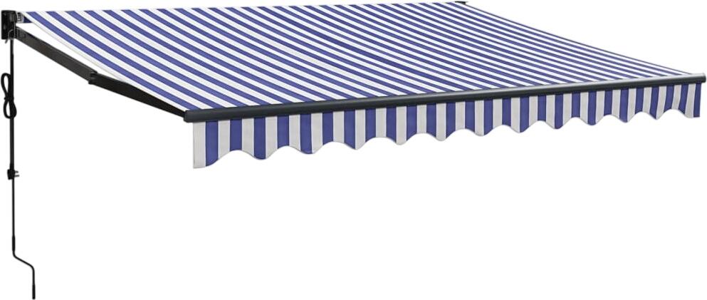 vidaXL Elektriskā markīze ar kloķi 3x2,5 m (3154496) vidaXL Elektriskā markīze ar kloķi 3x2,5 m (3154496)