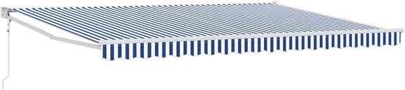 vidaXL Izvelkama markīze poliesters un metāls 4 x 2 m (3418999) vidaXL Izvelkama markīze poliesters un metāls 4 x 2 m (3418999)