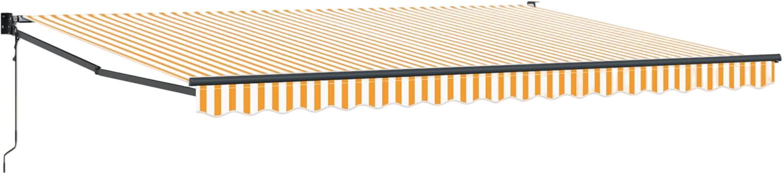 vidaXL Izvelkama markīze poliesters un metāls 4 x 2 m (3419153) vidaXL Izvelkama markīze poliesters un metāls 4 x 2 m (3419153)