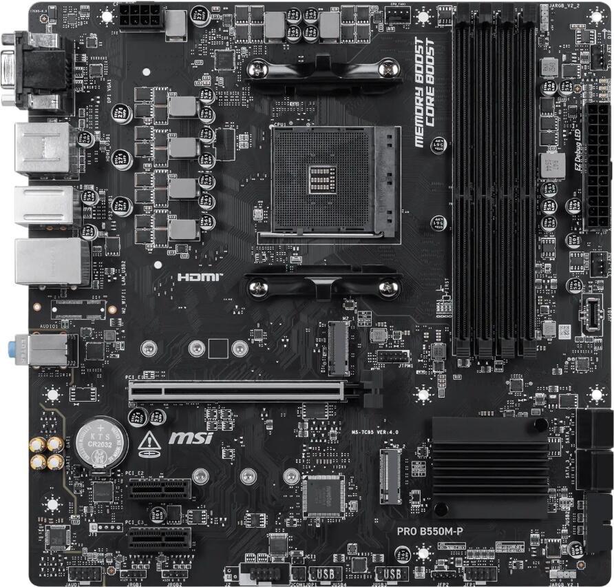 MSI PRO B550M-P MSI PRO B550M-P