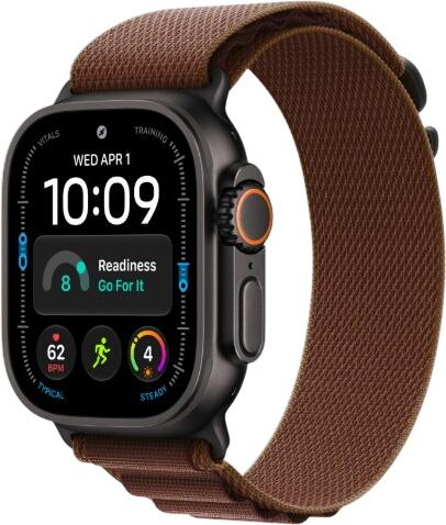 Apple Watch Ultra 4 GPS + Cellular 49 mm titāns ar Alpine Loop Medium (MJC14QF/A) Apple Watch Ultra 4 GPS + Cellular 49 mm titāns ar Alpine Loop Medium (MJC14QF/A)