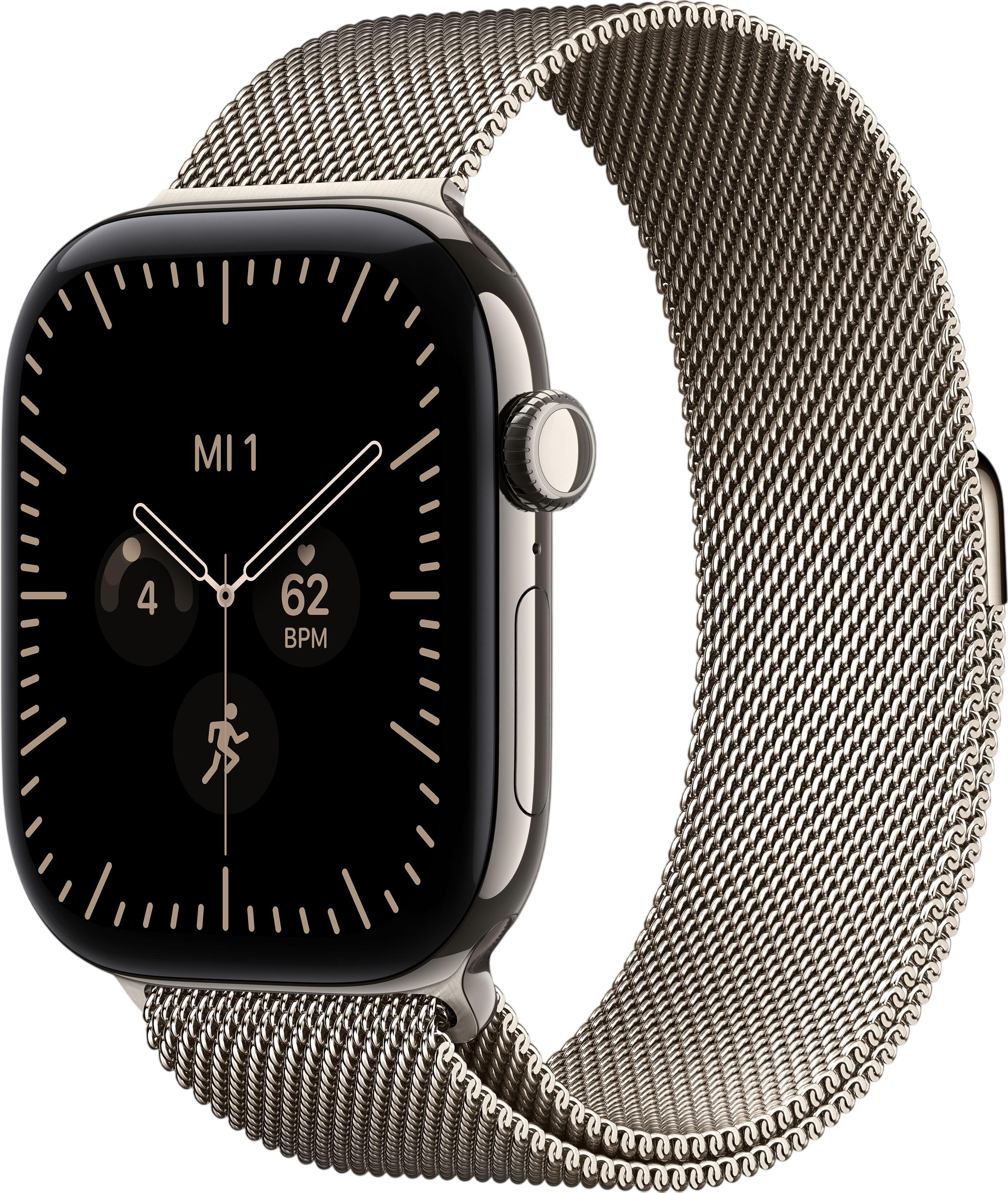Apple Watch Series 12 GPS + Cellular 46 mm titāns ar Milānas siksniņu M/L (MJGQ4ZR/A) Apple Watch Series 12 GPS + Cellular 46 mm titāns ar Milānas siksniņu M/L (MJGQ4ZR/A)