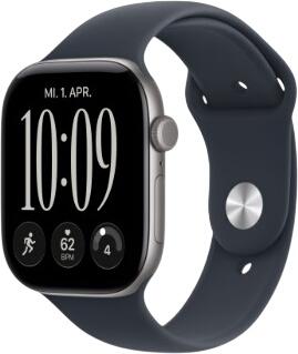 Apple Watch Series 12 GPS + Cellular 46 mm alumīnijs ar sporta aproci S/M (MJG64ZR/A) Apple Watch Series 12 GPS + Cellular 46 mm alumīnijs ar sporta aproci S/M (MJG64ZR/A)