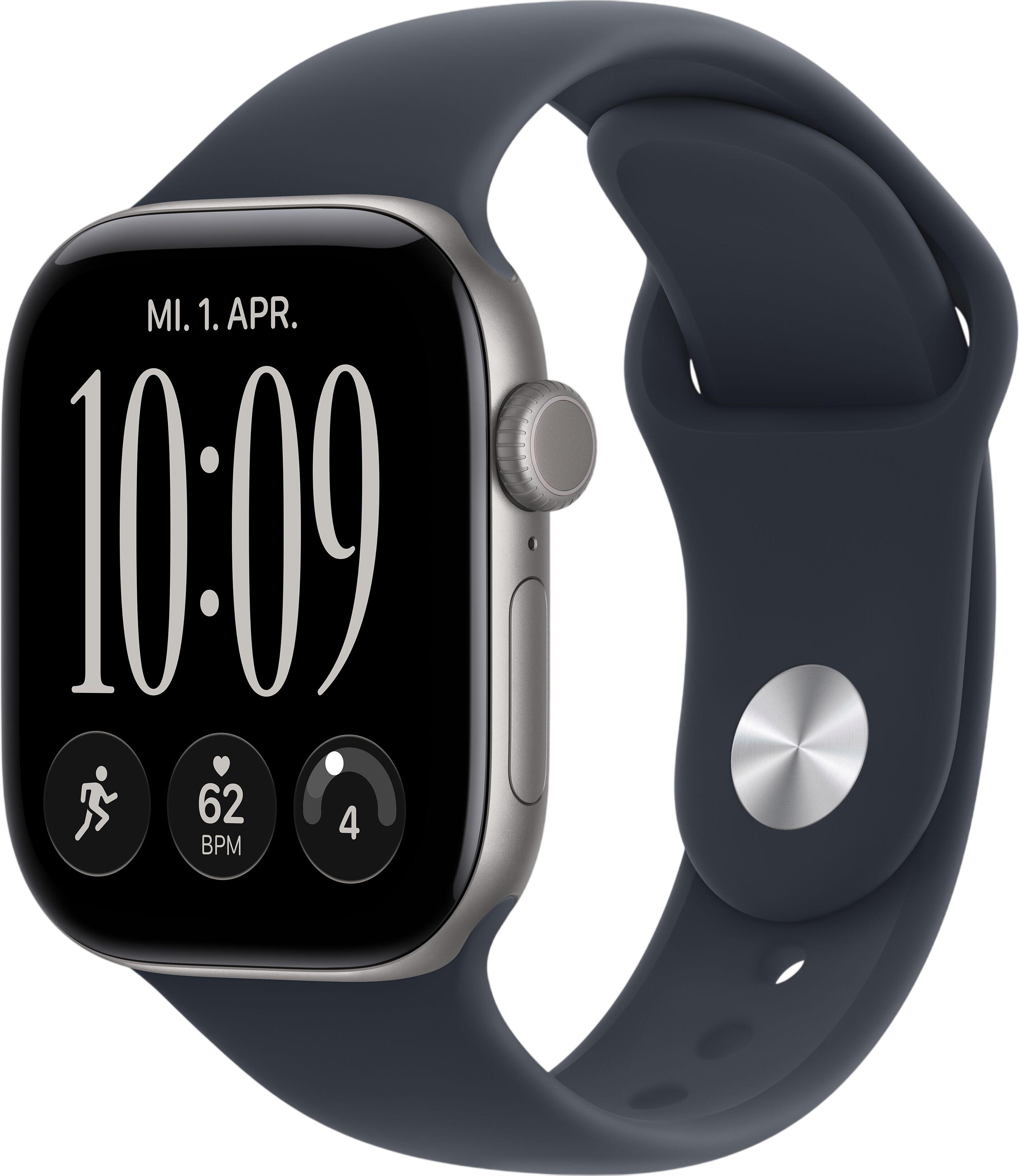 Apple Watch Series 12 GPS 42 mm alumīnija ar sporta aproci M/L (MJE94ZR/A) Apple Watch Series 12 GPS 42 mm alumīnija ar sporta aproci M/L (MJE94ZR/A)