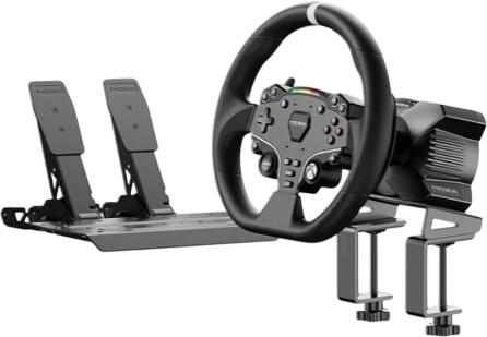 MOZA Racing R3 sacīkšu stūre un pedāļi (RS053) MOZA Racing R3 sacīkšu stūre un pedāļi (RS053)