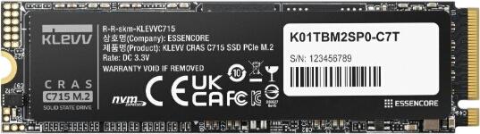 Klevv Cras C715 512GB (K512GM2SP0-C7T) Klevv Cras C715 512GB (K512GM2SP0-C7T)