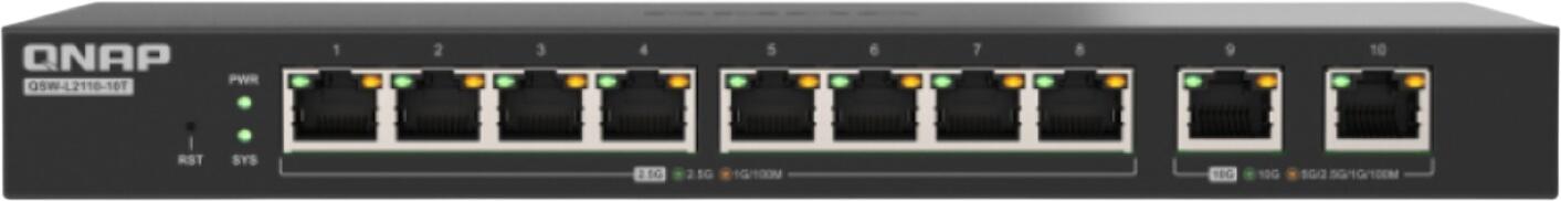 QNAP QSW-L2110-10T QNAP QSW-L2110-10T